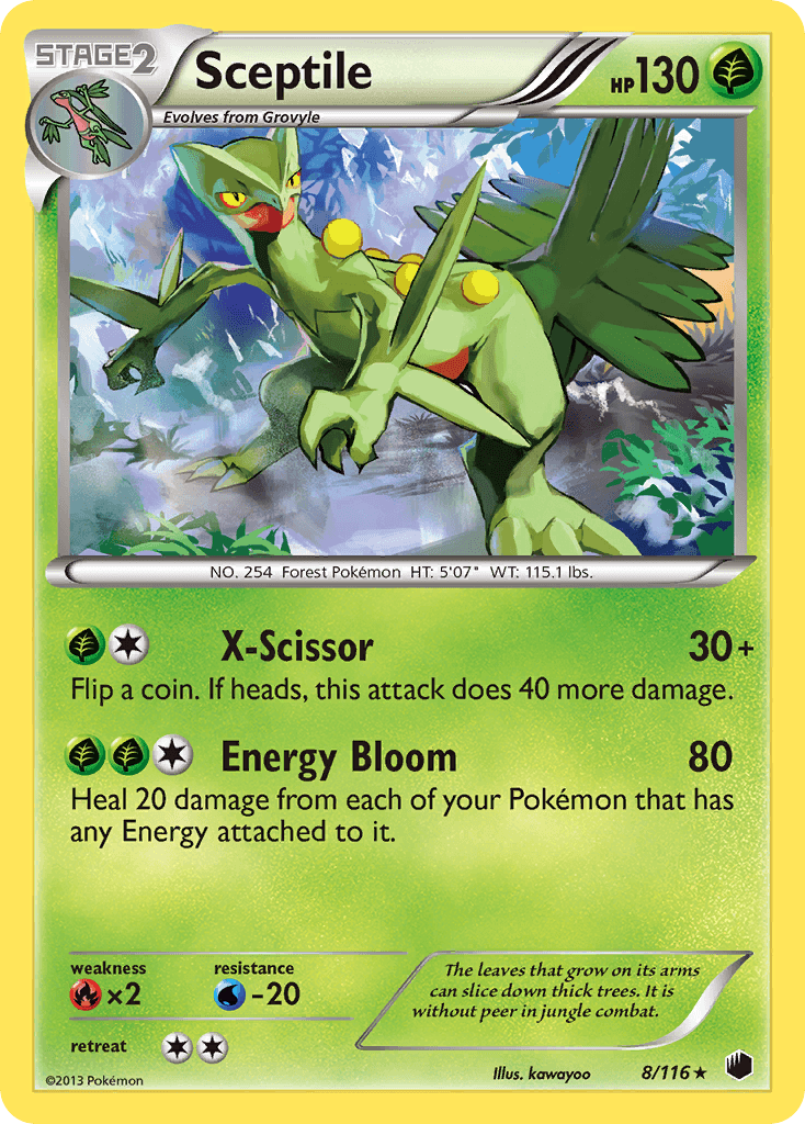 Sceptile 8/116