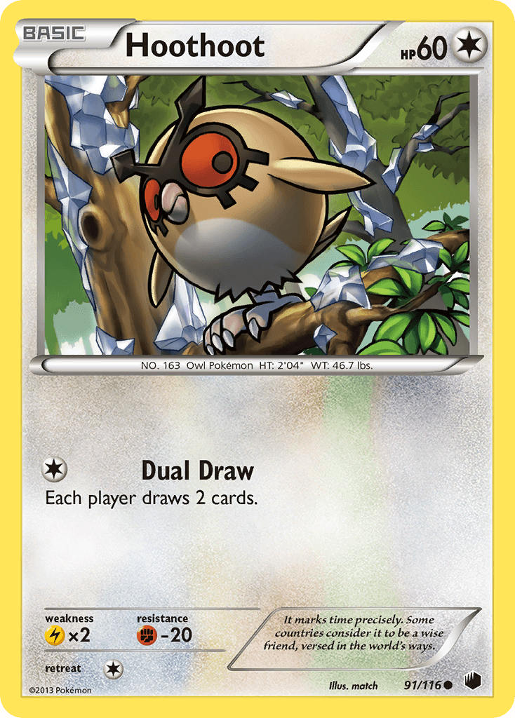 Hoothoot 91/116