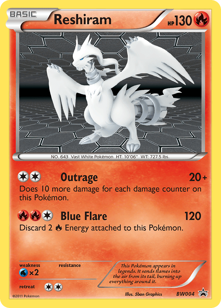Reshiram BW004/101