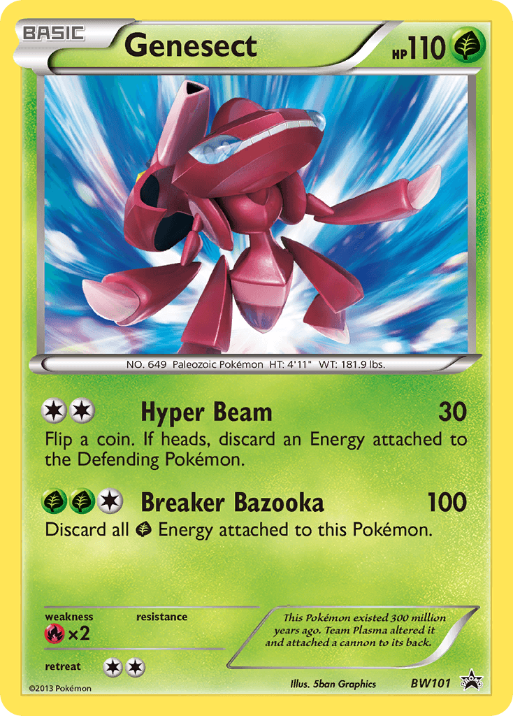 Genesect BW101/101