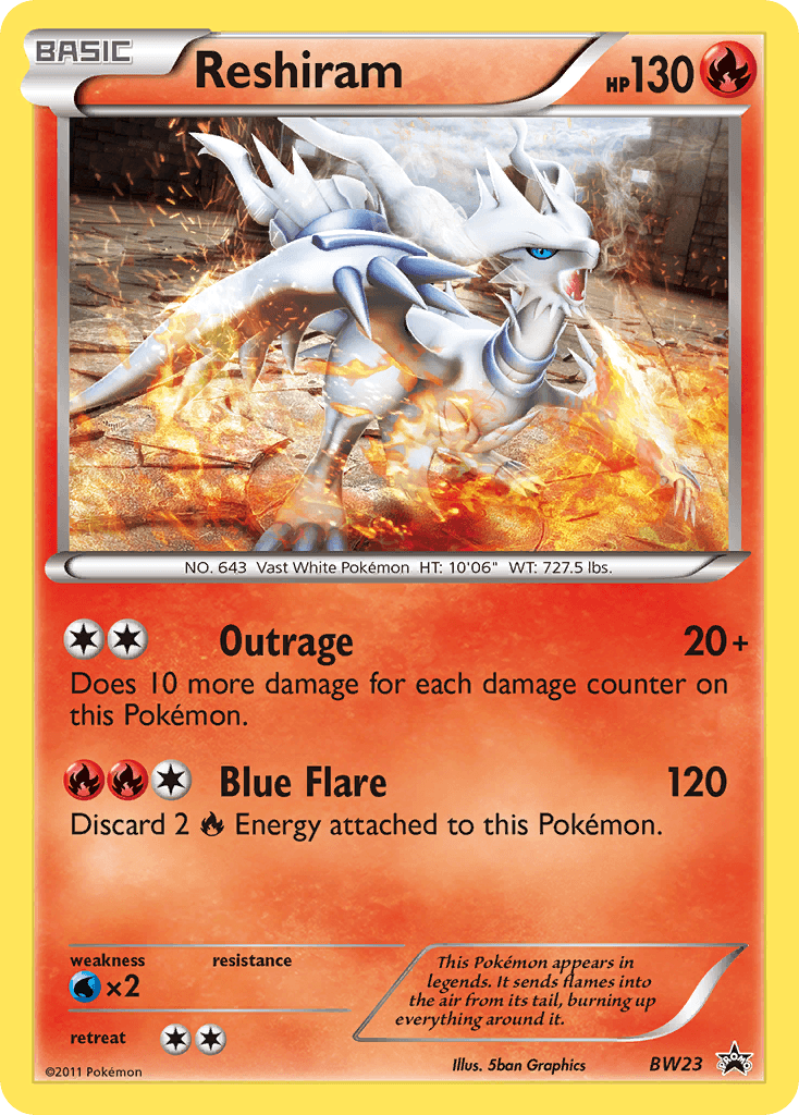 Reshiram BW23/101