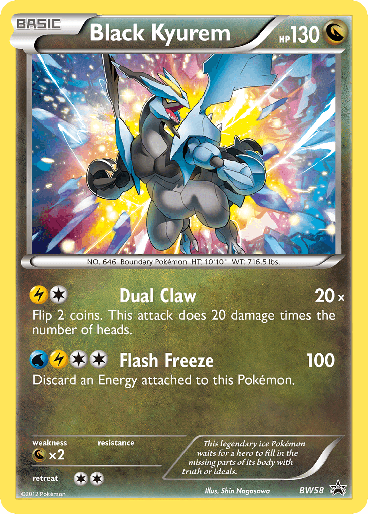 Black Kyurem BW58/101