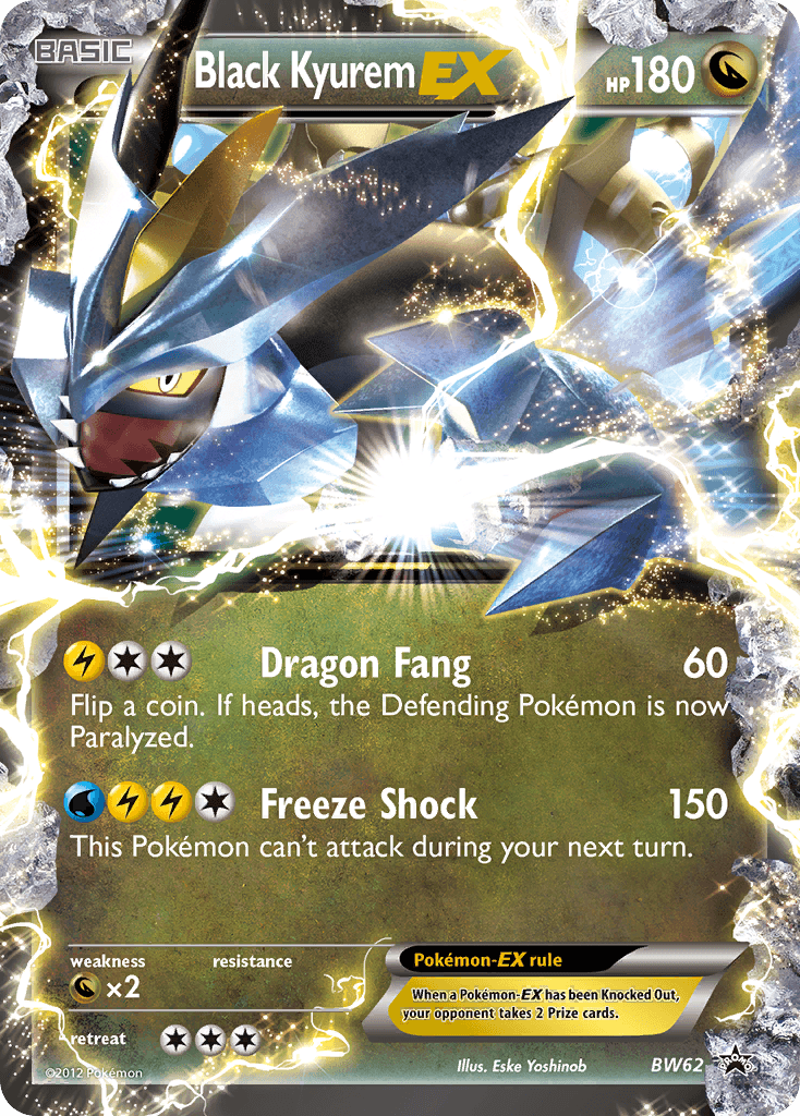 Black Kyurem-EX BW62/101