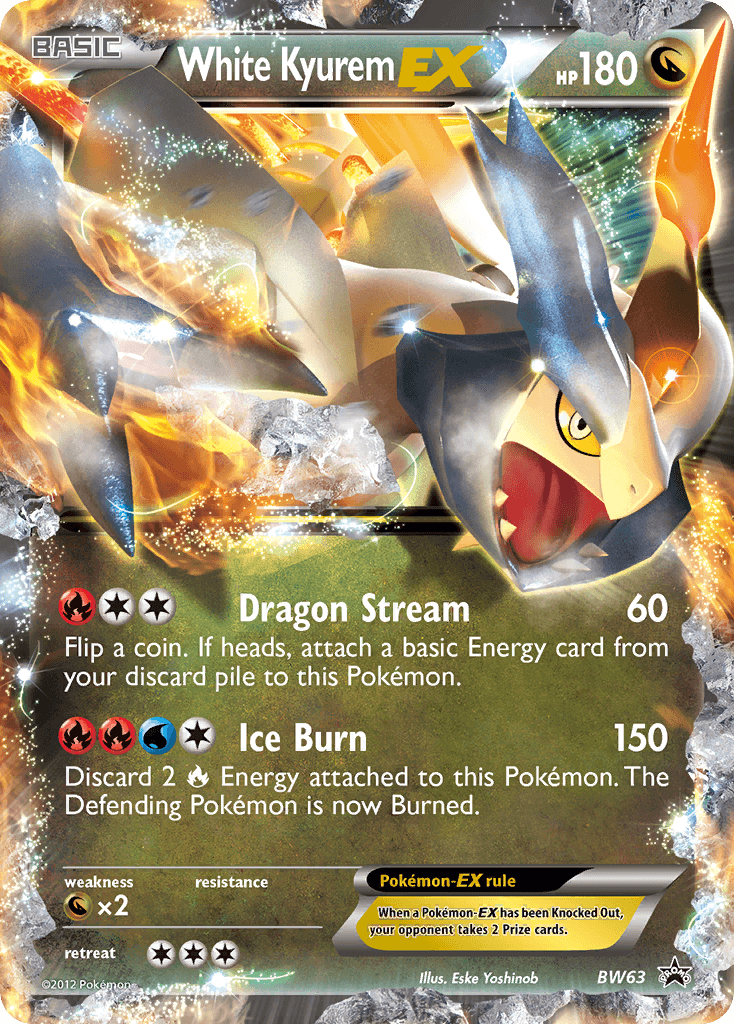 White Kyurem-EX BW63/101