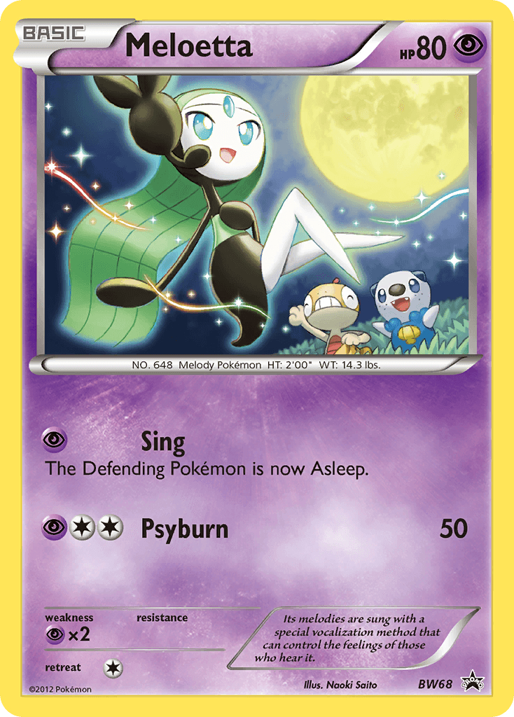 Meloetta BW68/101
