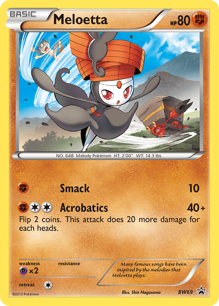 Meloetta BW69/101