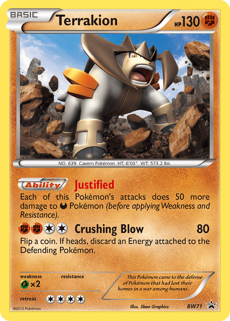 Terrakion BW71/101