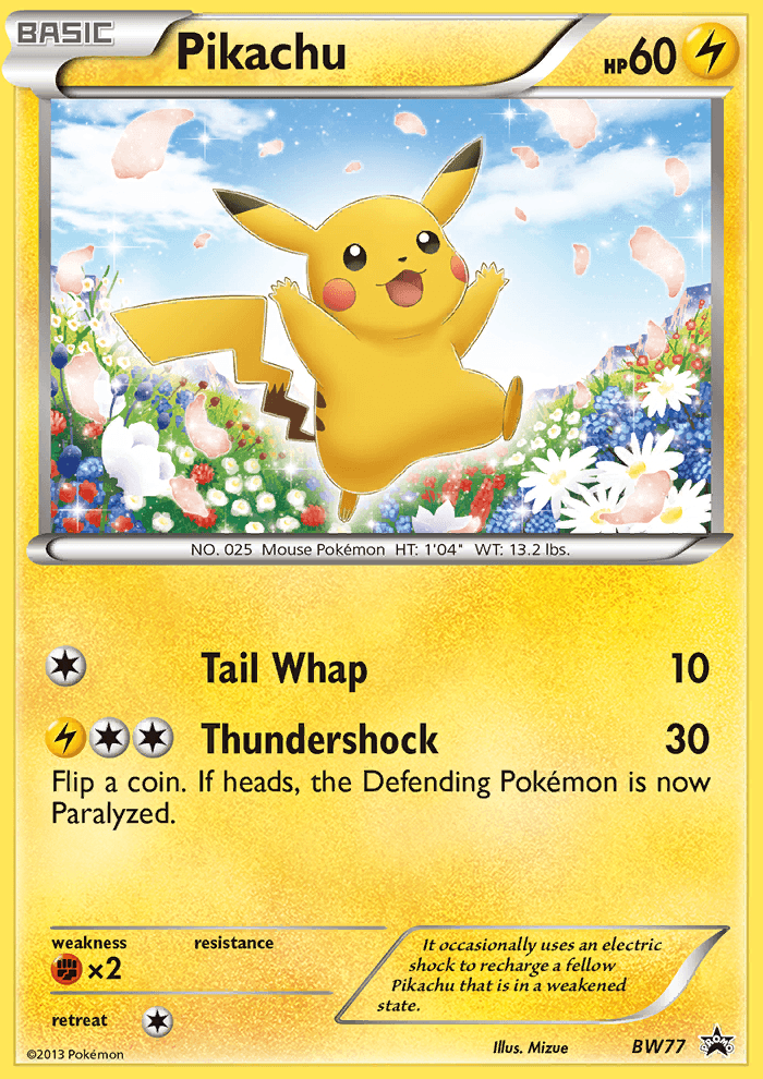 Pikachu BW77/101