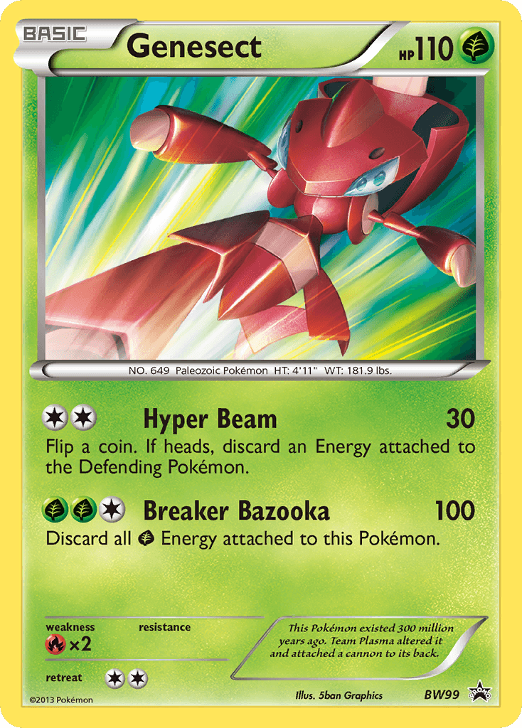 Genesect BW99/101