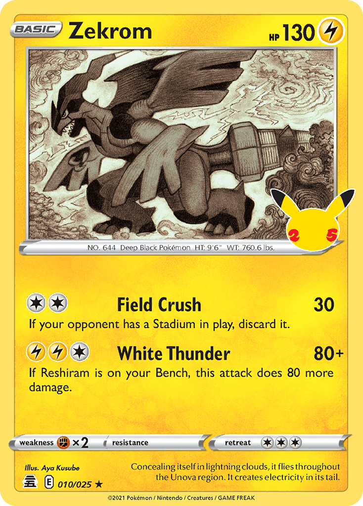 Zekrom 10/25