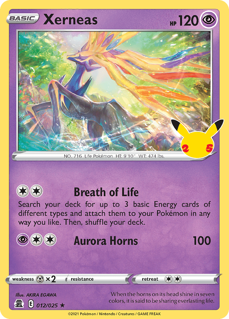 Xerneas 12/25