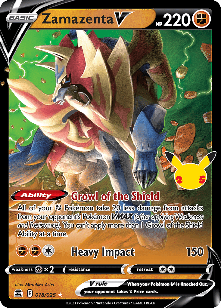 Zamazenta V 18/25