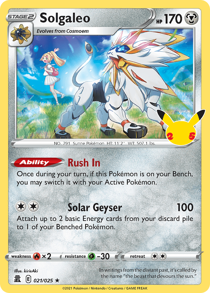 Solgaleo 21/25