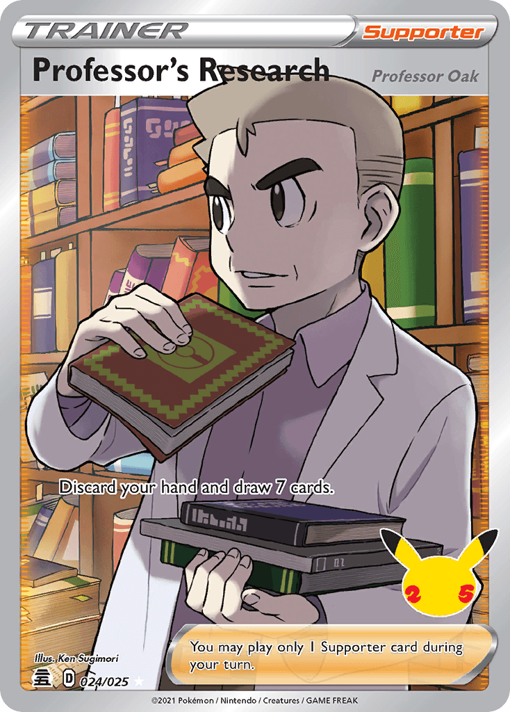 Professor's Research (Professor Oak) 24/25