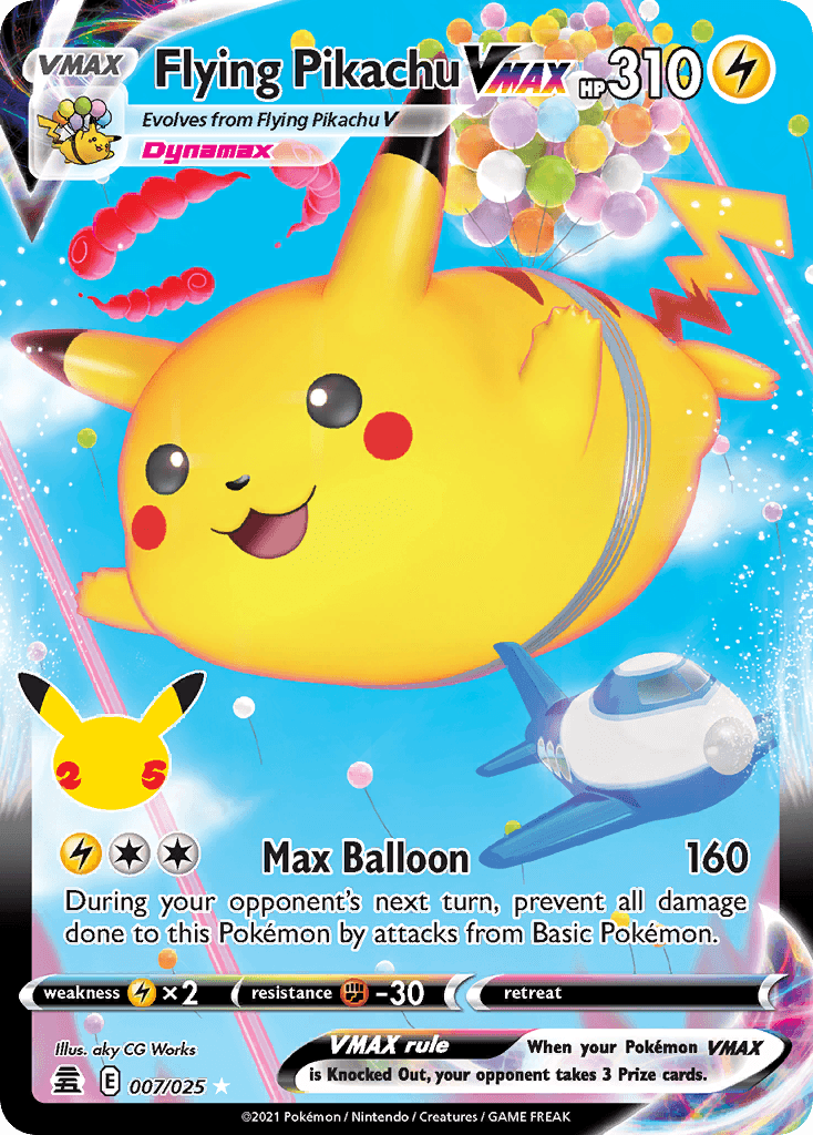 Flying Pikachu VMAX 7/25