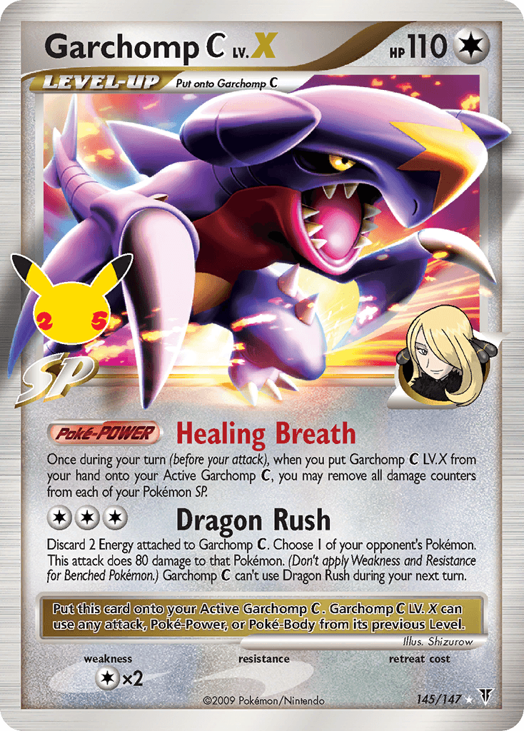 Garchomp C LV.X 145/25