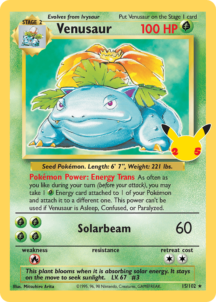 Venusaur 15/25