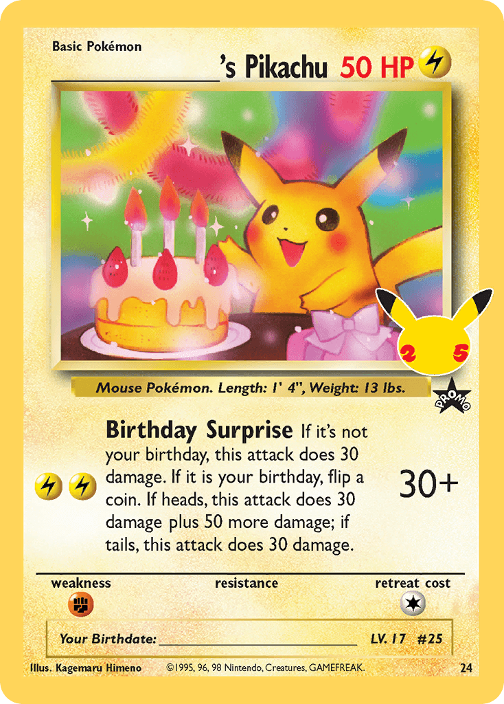 _____'s Pikachu 24/25