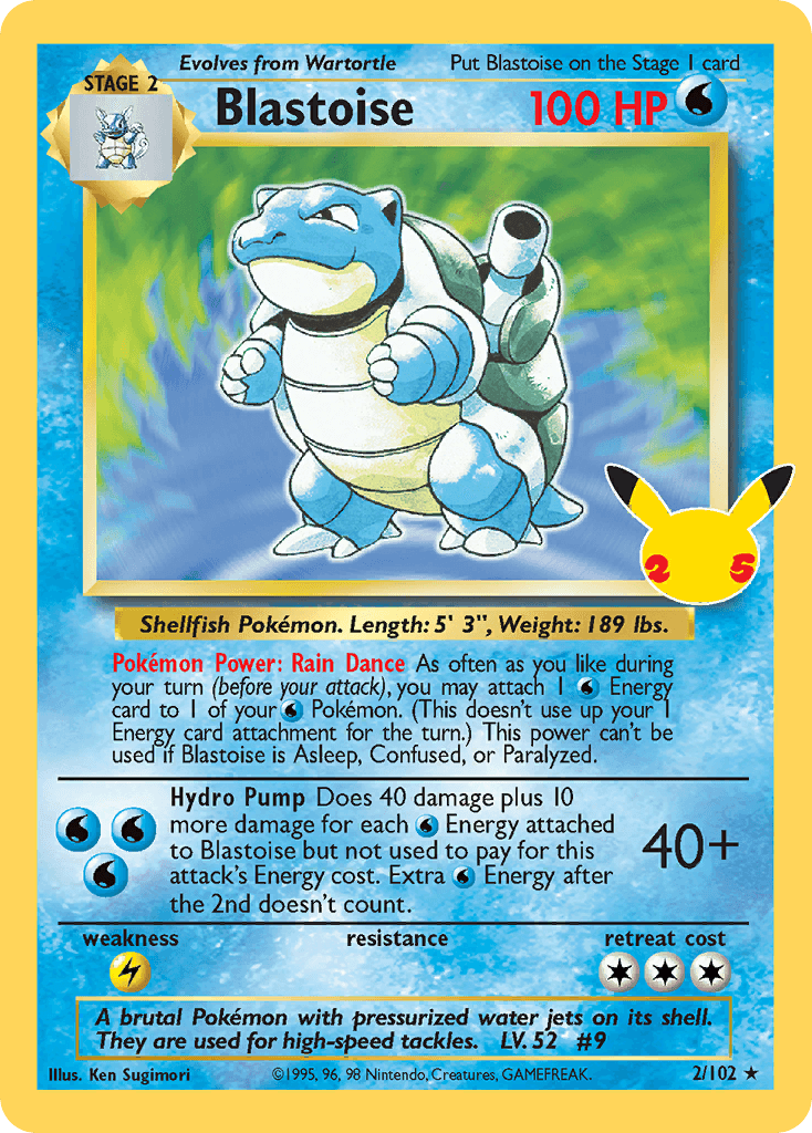 Blastoise 2/25