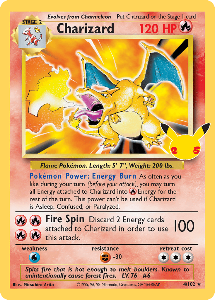 Charizard 4/25