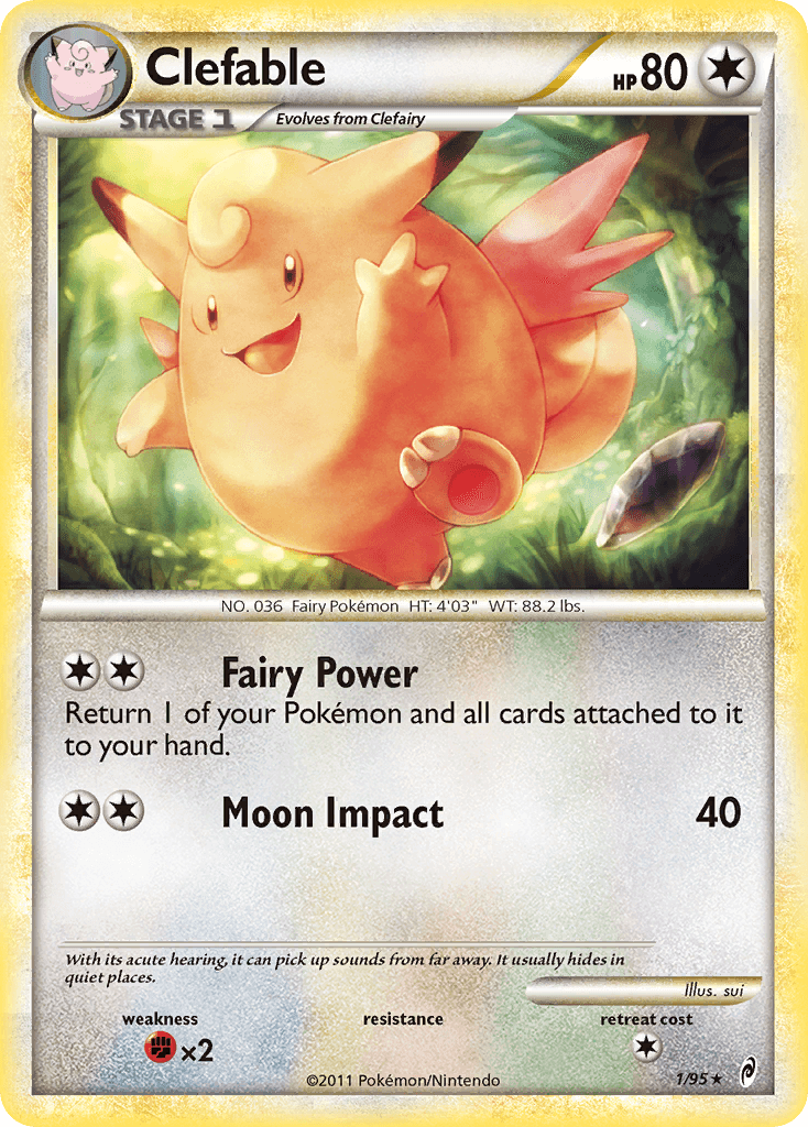 Clefable 1/95