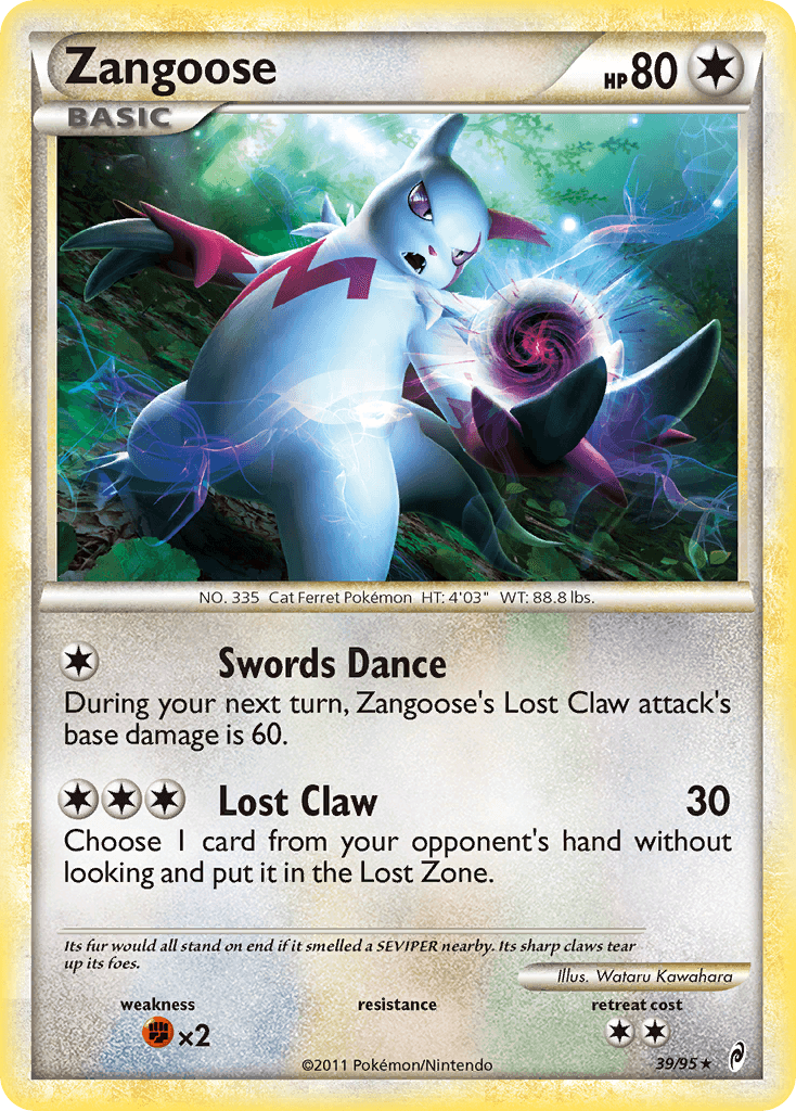Zangoose 39/95