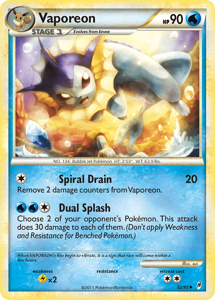 Vaporeon 52/95