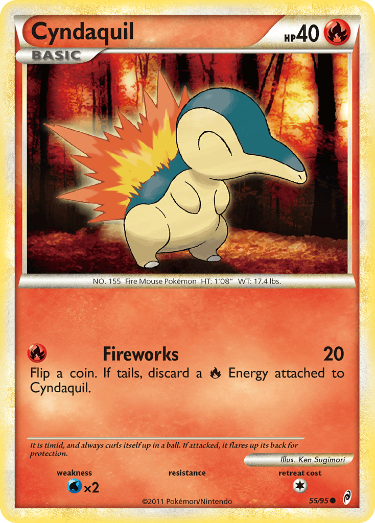 Cyndaquil 55/95