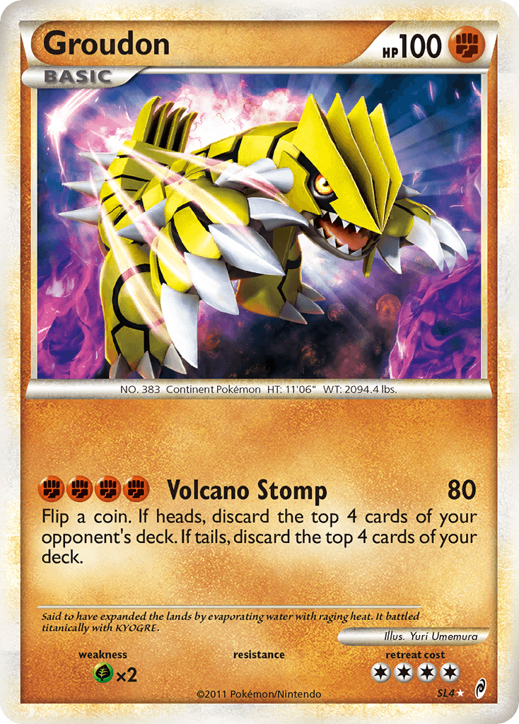 Groudon SL4/95