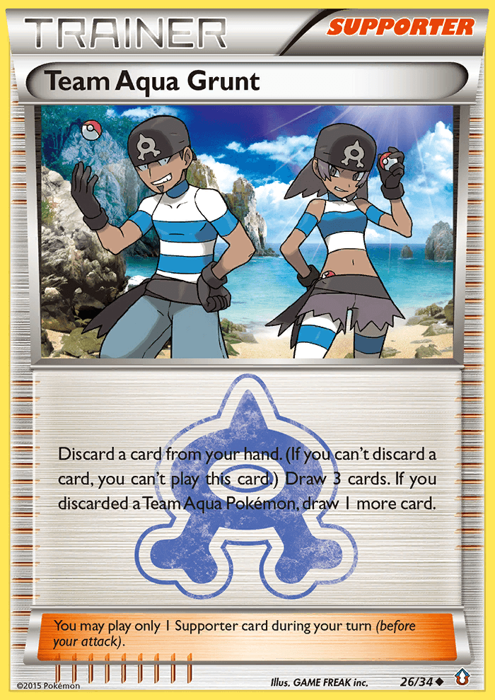 Team Aqua Grunt 26/34
