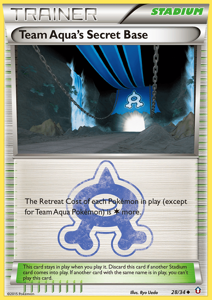 Team Aqua's Secret Base 28/34
