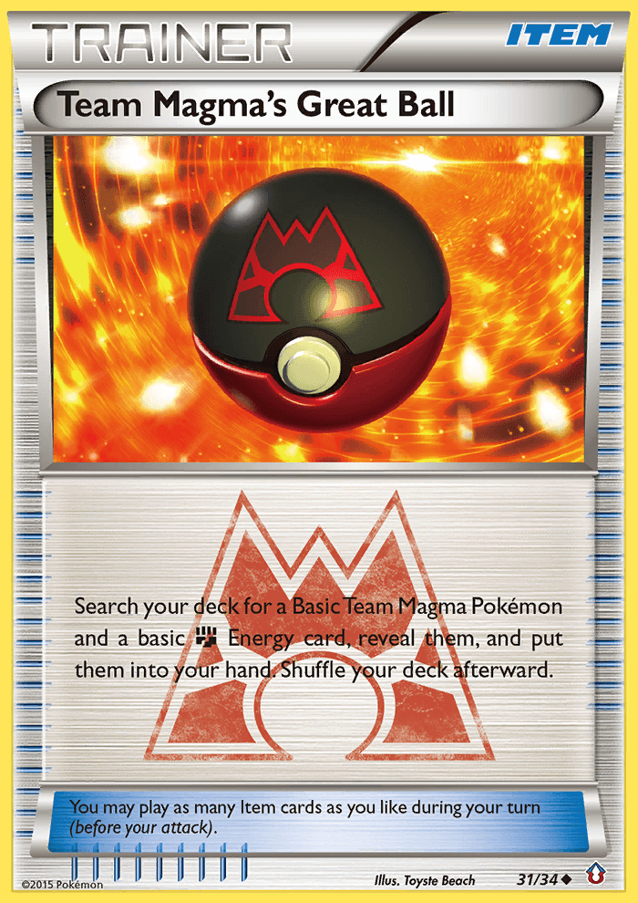 Team Magma's Great Ball 31/34