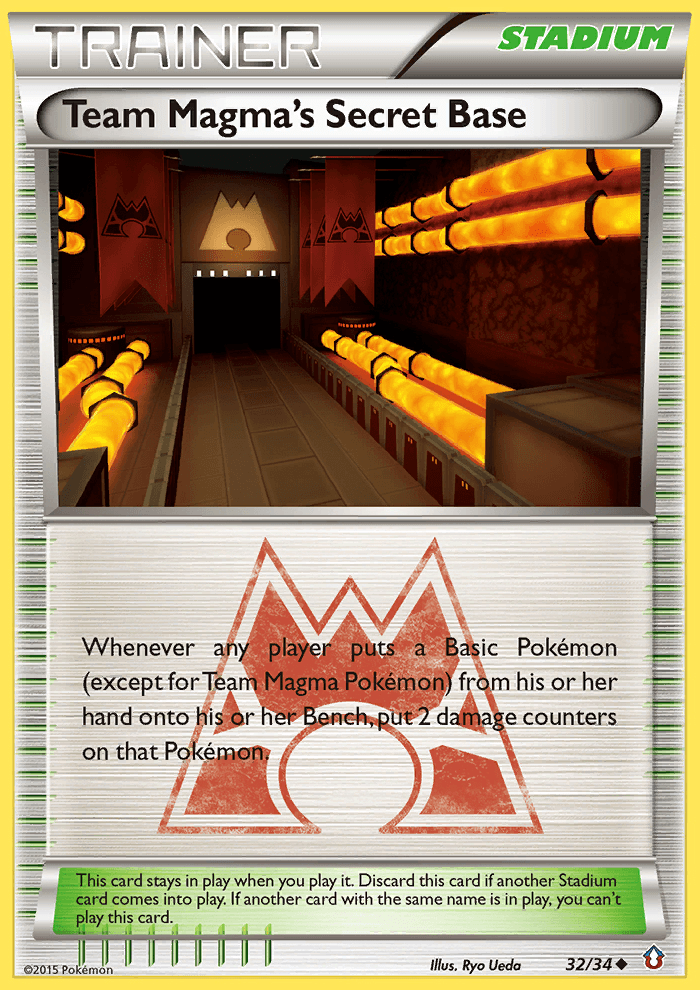 Team Magma's Secret Base 32/34