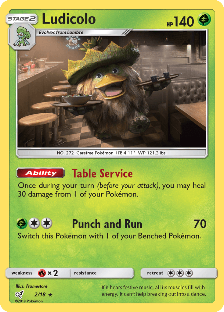 Ludicolo 2/18
