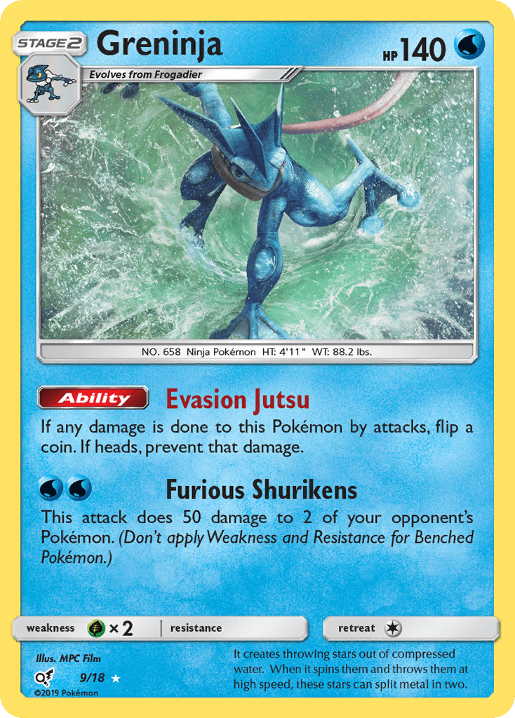 Greninja 9/18