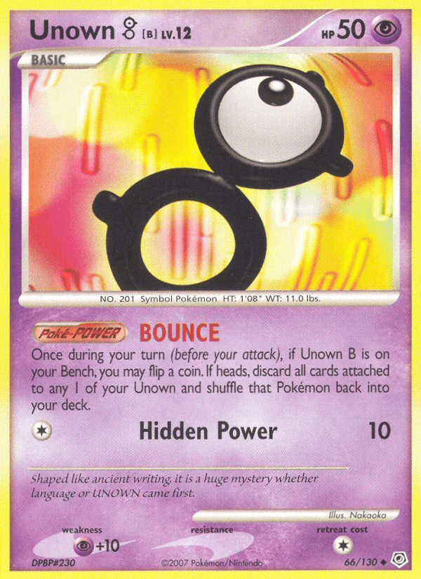 Unown [B] 66/130