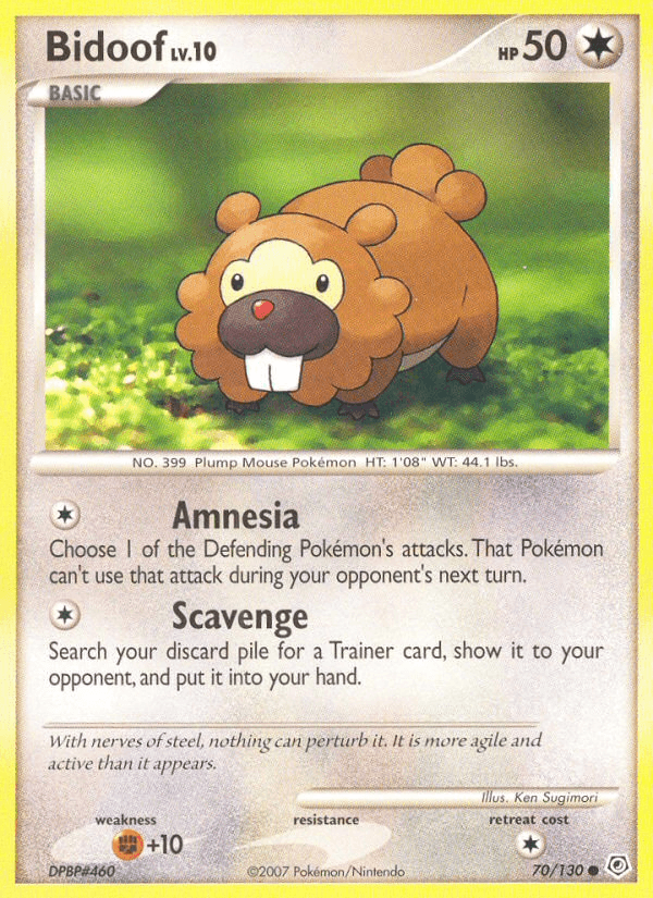 Bidoof 70/130