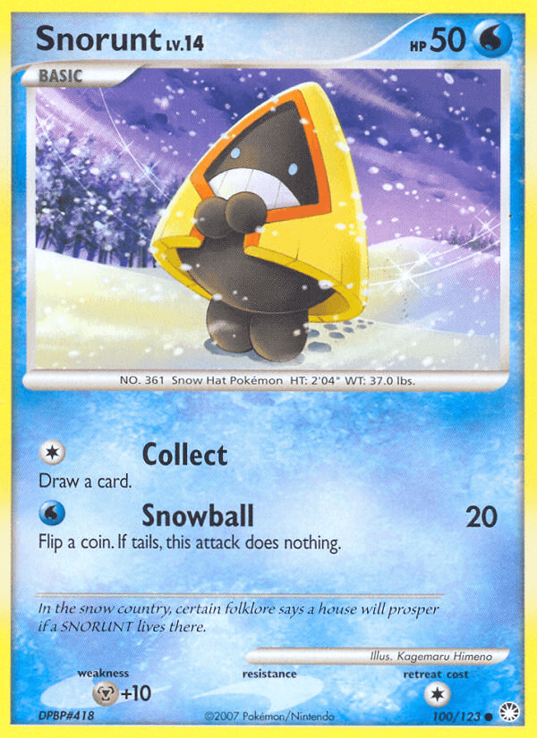 Snorunt 100/123