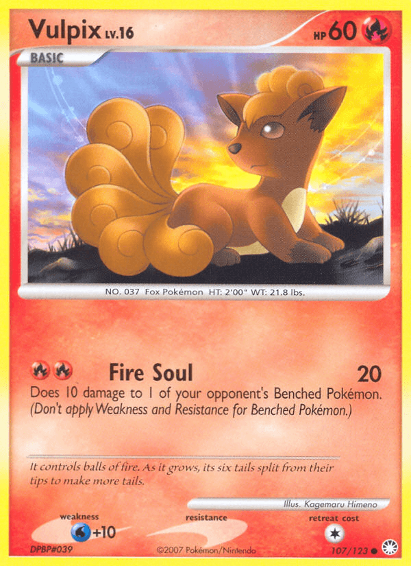 Vulpix 107/123