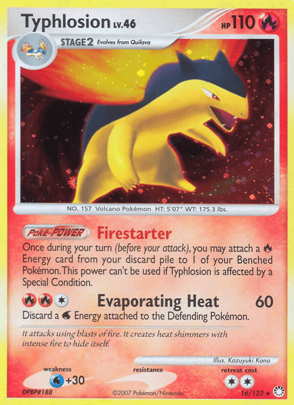 Typhlosion 16/123