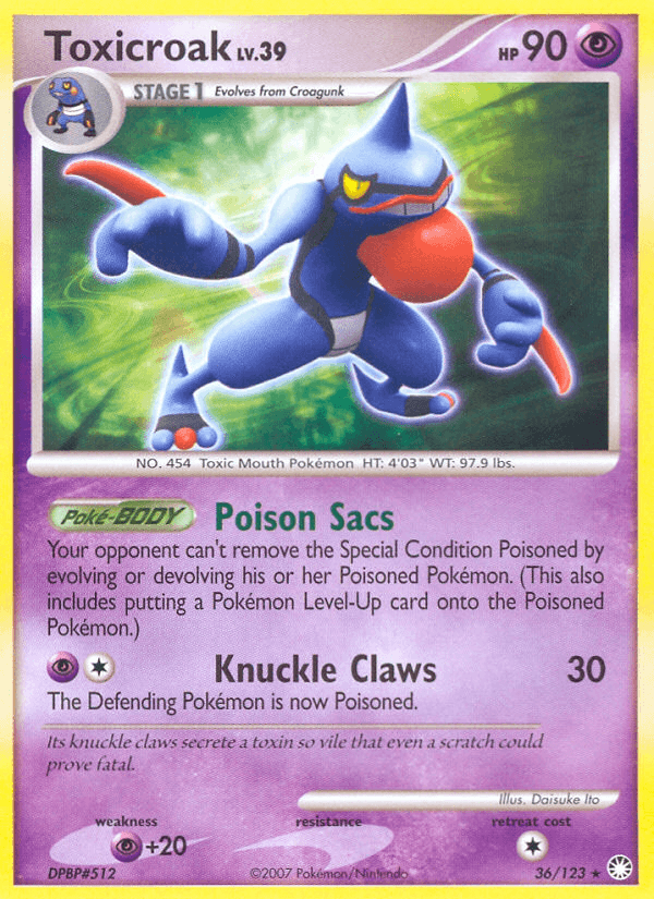 Toxicroak 36/123