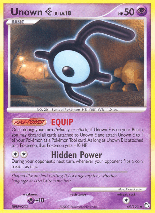 Unown [E] 65/123