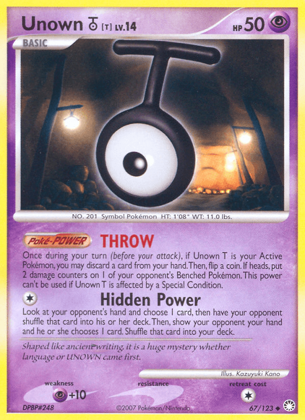 Unown [T] 67/123