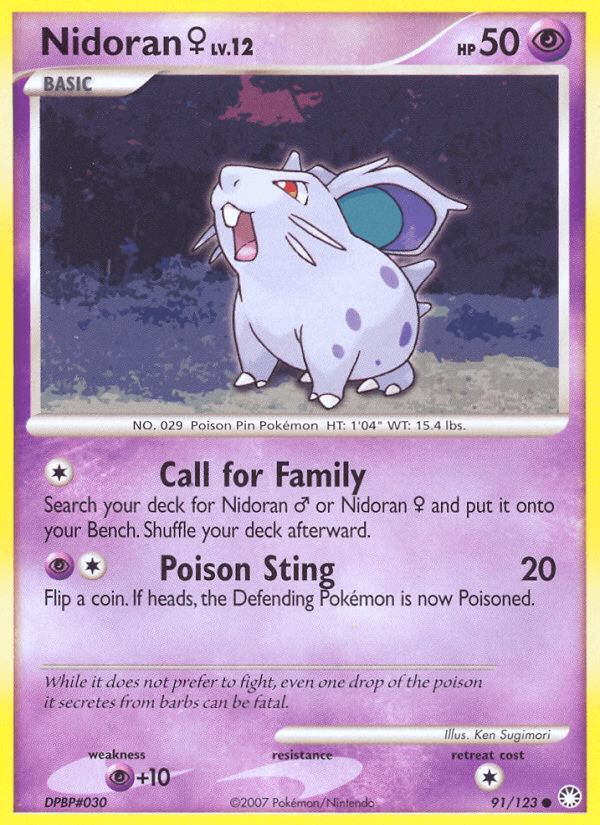Nidoran ♀ 91/123