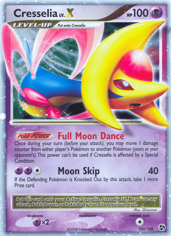 Cresselia LV.X 103/106