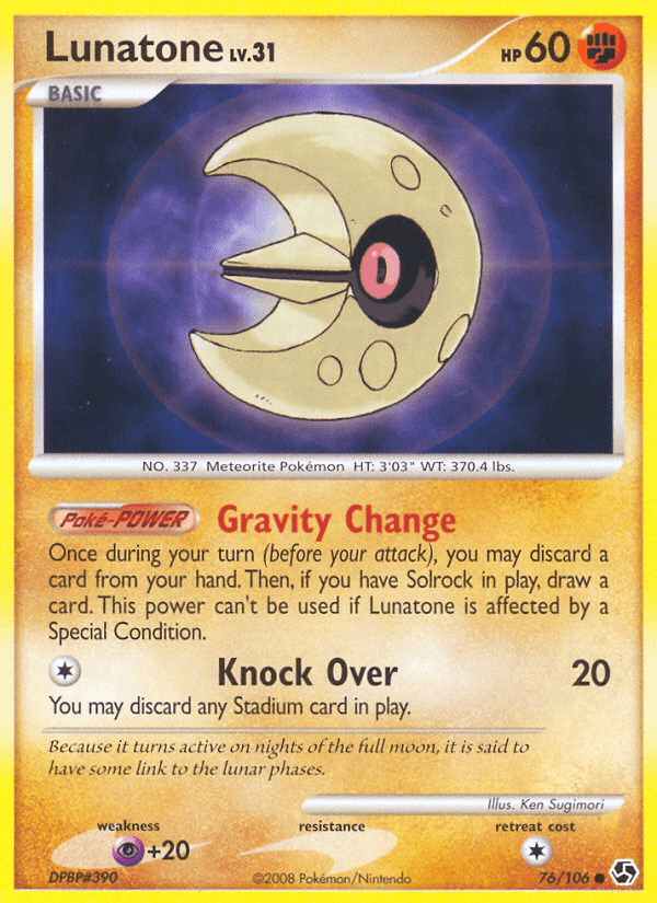 Lunatone 76/106