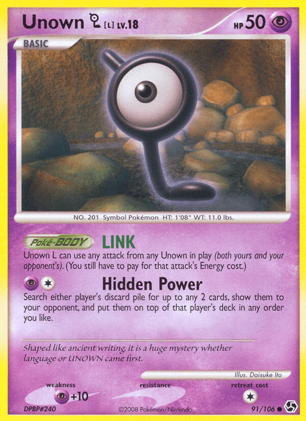 Unown [L] 91/106