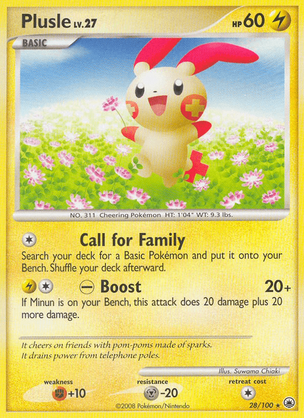 Plusle 28/100
