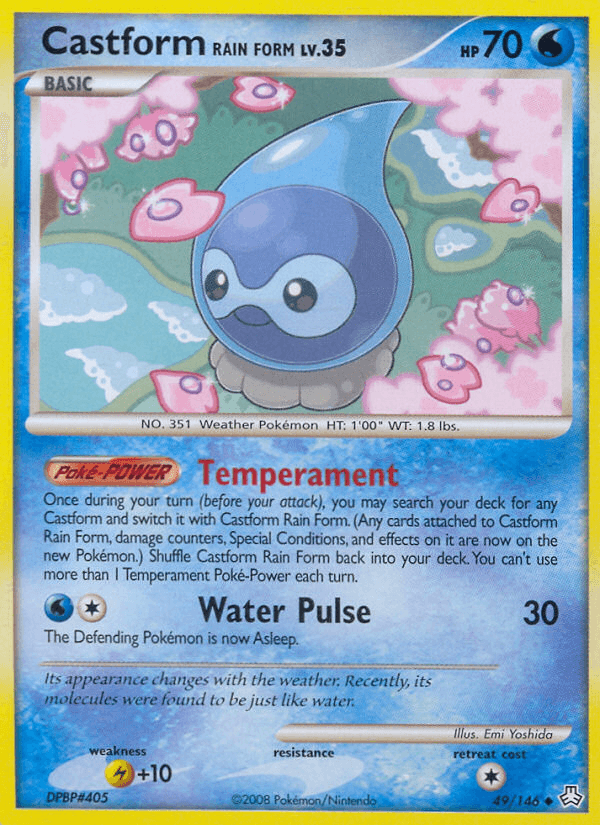 Castform Rain Form 49/146