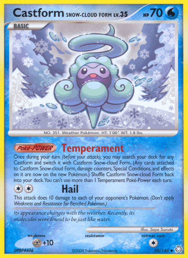 Castform Snow-Cloud Form 50/146